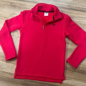 Jack Thomas size 5 Red 1/4 zip Sweater/Pullover
